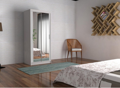 Mehrzweck Kleiderschrank Schlafzimmer Regale 90cm Regal Schränke Schrank Holz